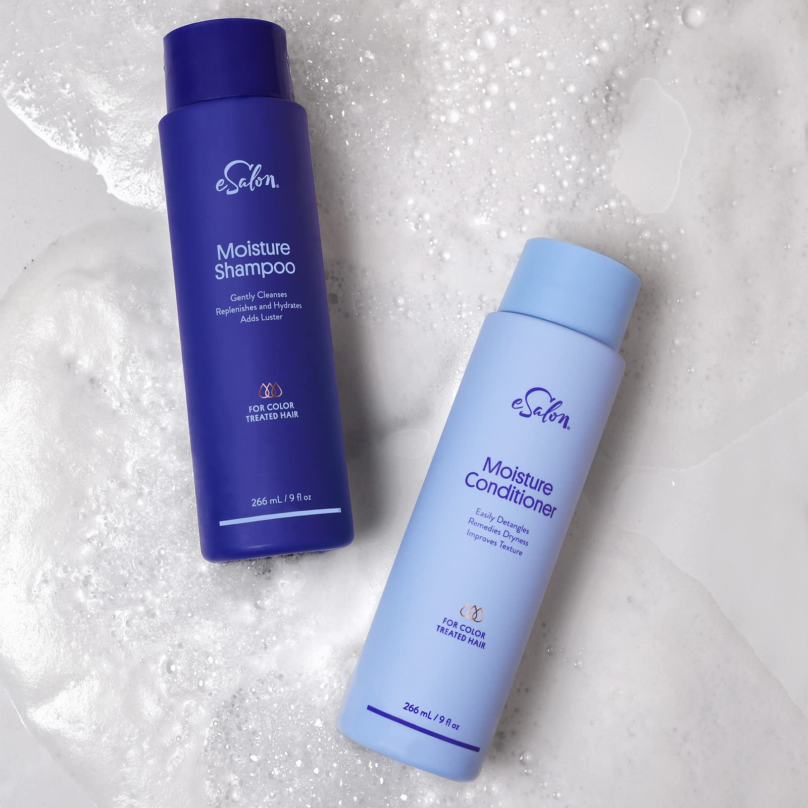 Cruelty-free and paraben-free Esalon conditioner formula.