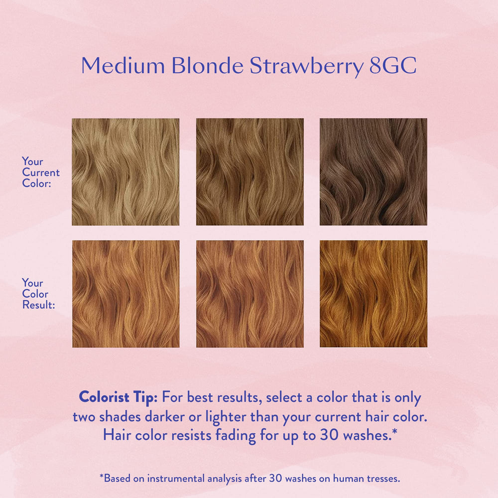 Esalon hair conditioner sachet nourishes after color for a silky finish.