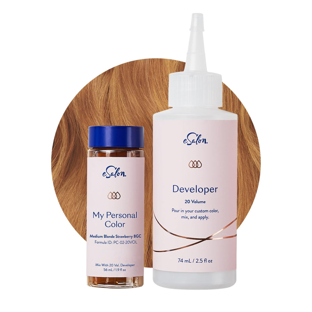 Esalon Personal Colorist Kit color bottle for at-home shade customization.