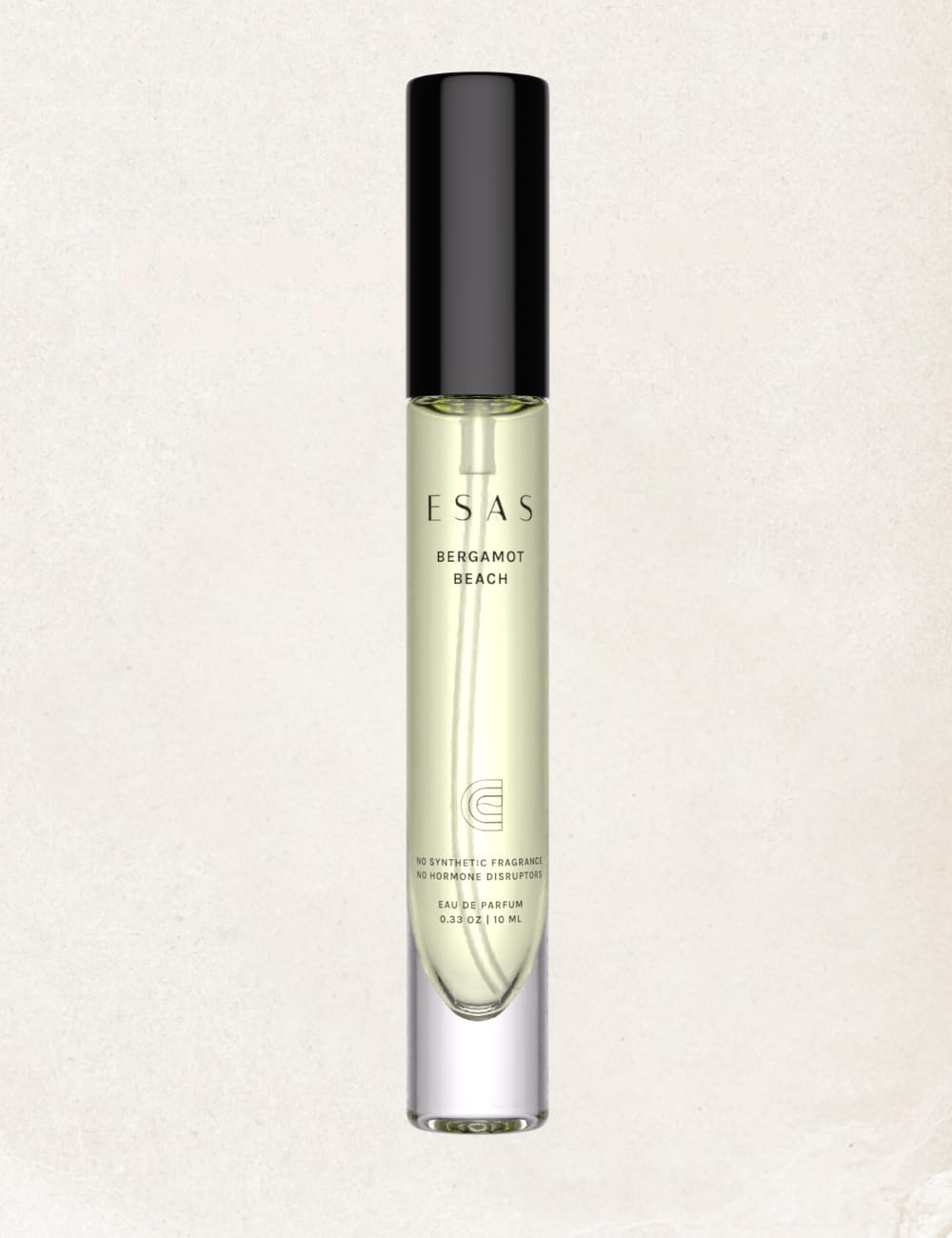 Esas Beauty Bergamot Beach Mist bottle with citrus-coconut scent for daytime wear