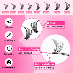 ESEENLO lash remover for safe, gentle removal.