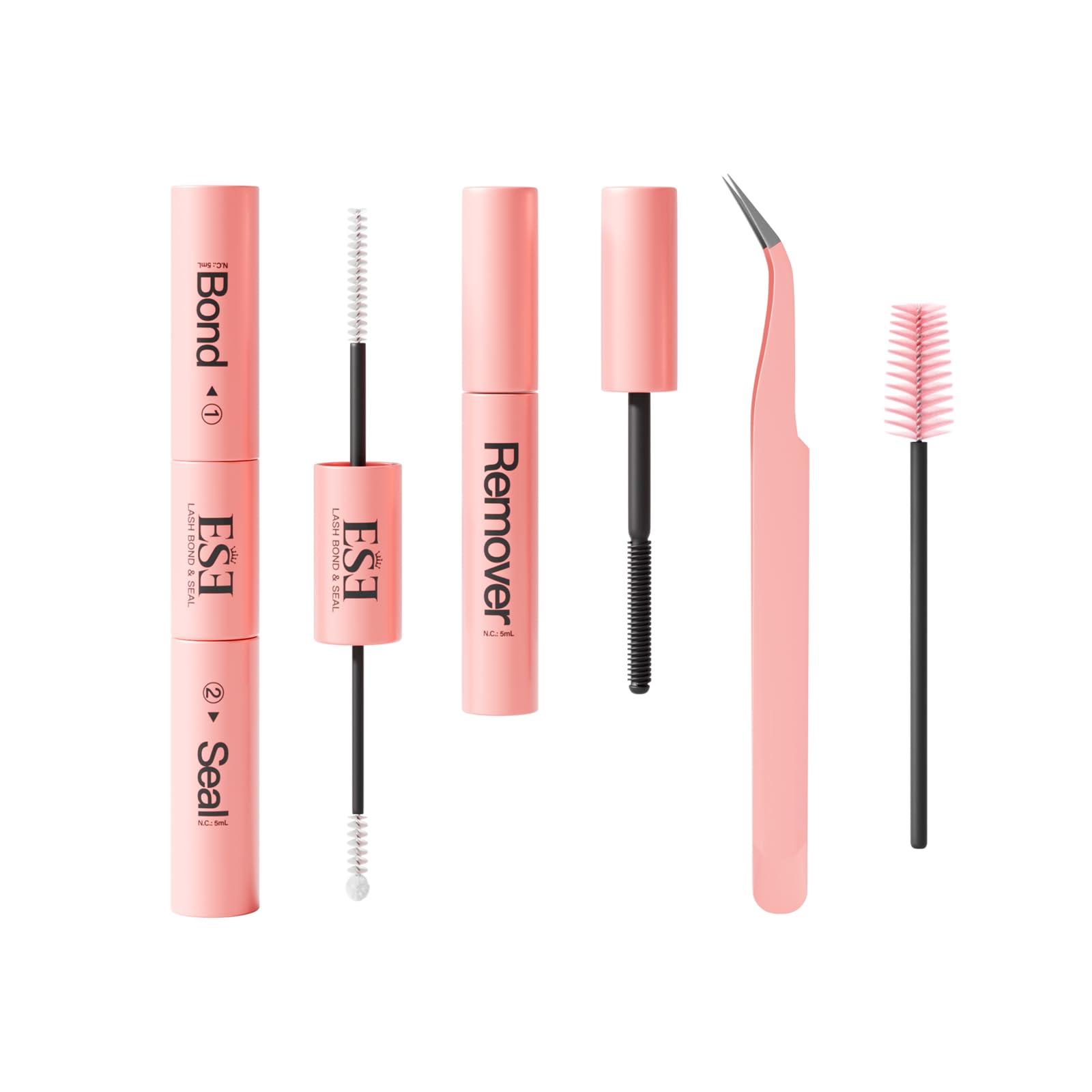 ESEENLO natural-looking lashes in 9-16mm range.