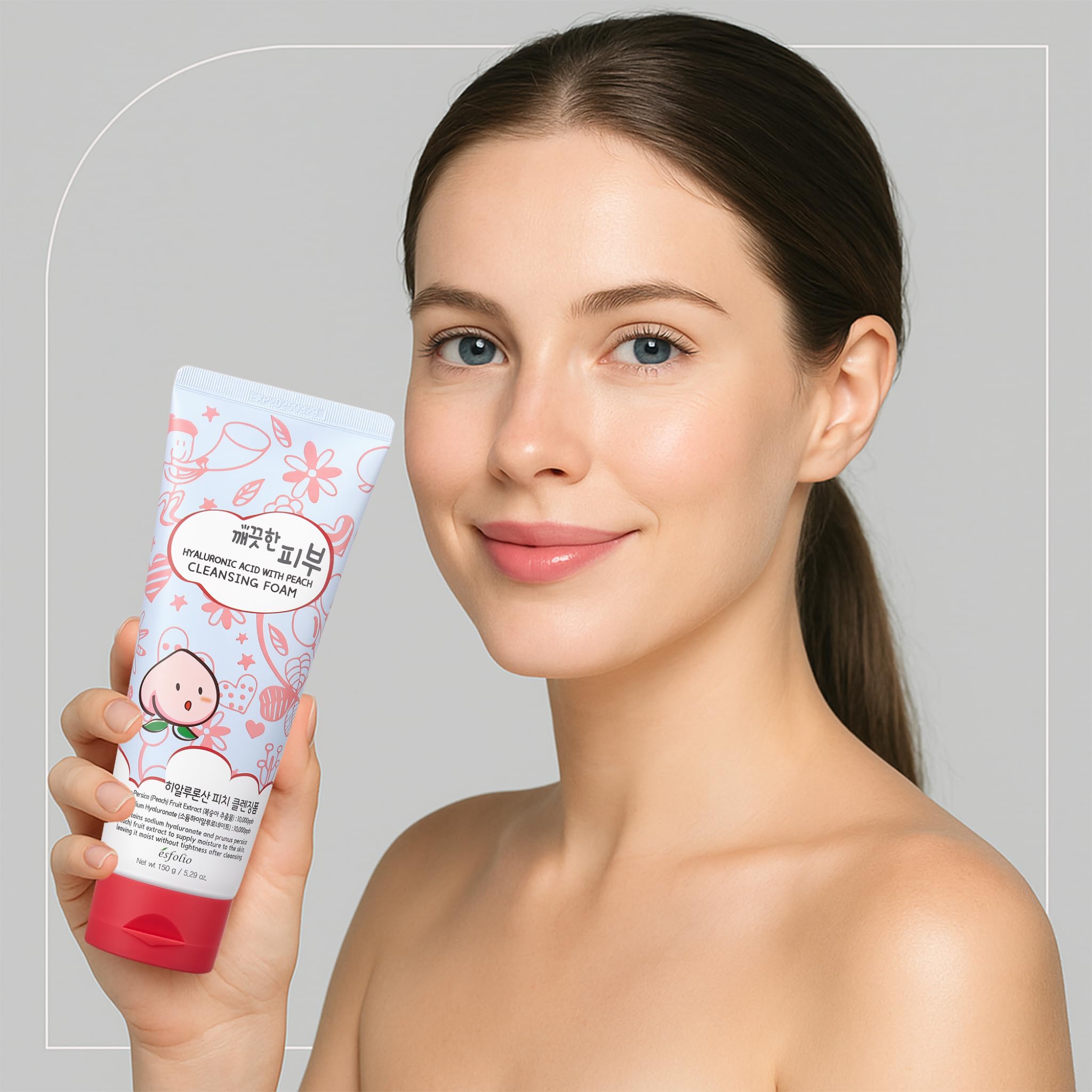 All skin types friendly Esfolio cleanser ideal for normal to dry skin.
