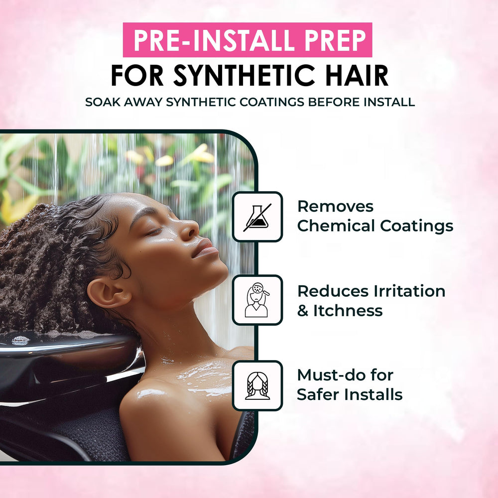 Esha Braid N Slay shea coconut oil infusion nourishes hair roots
