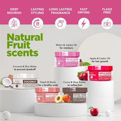 Esha Slick N Slay fast dry formula speeds up styling sessions.