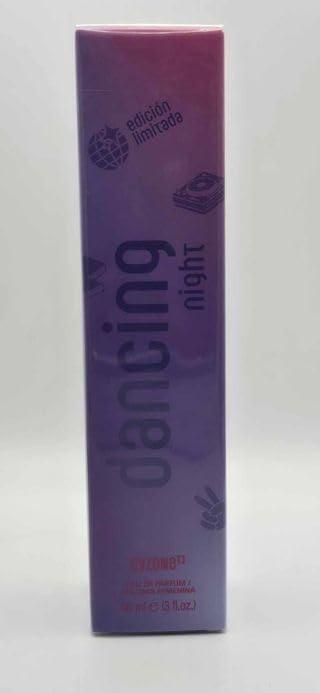 Esika L'Bel Dancing Night bottle closeup showing refined design and long-lasting scent
