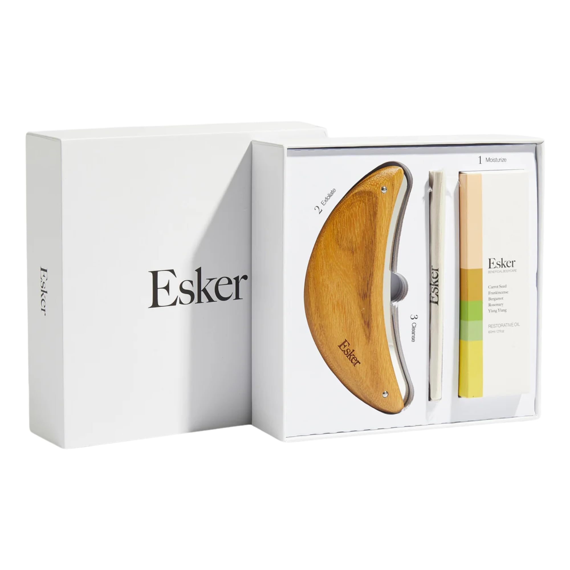 ESKER body-plane-exfoliating-tool for smooth skin and even exfoliation