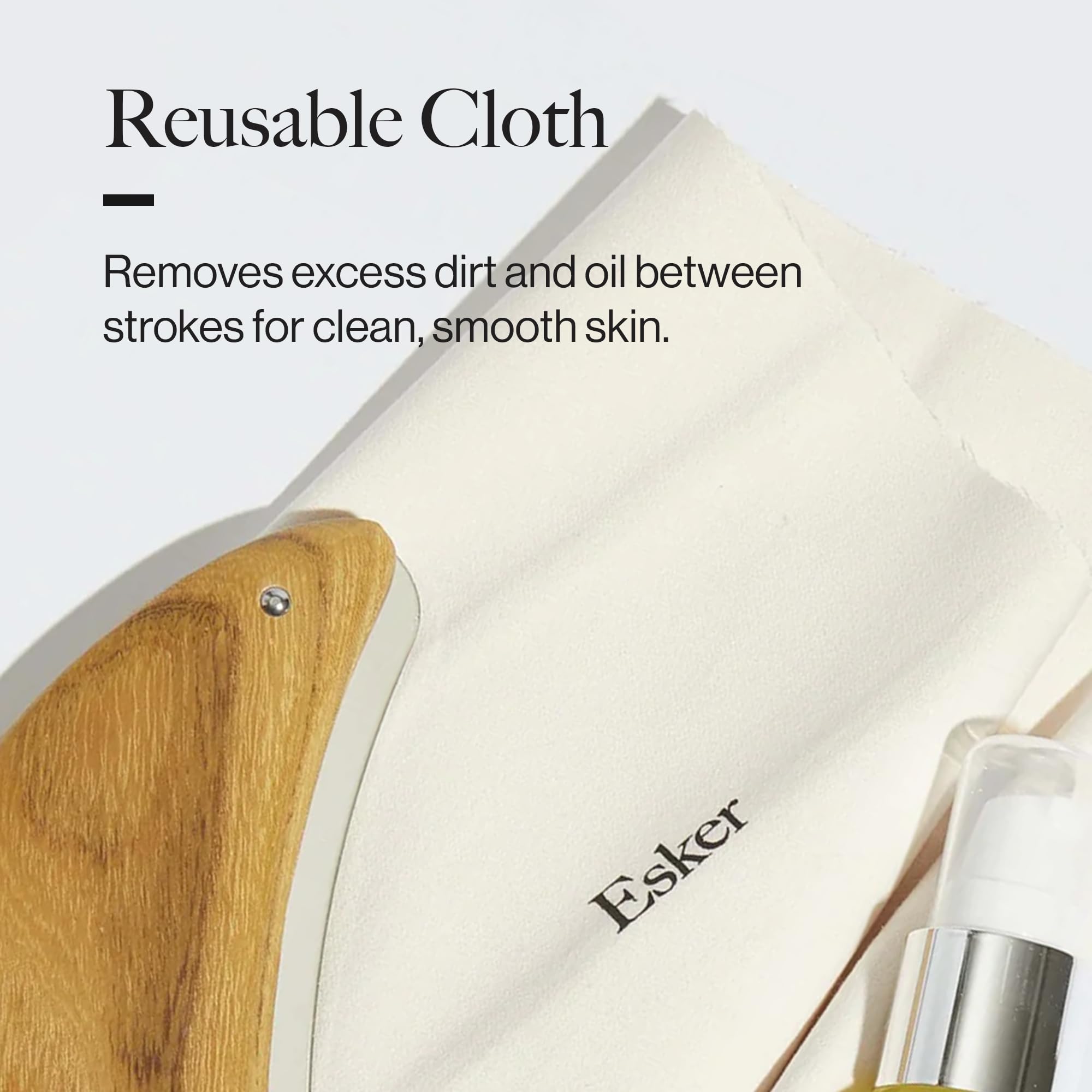 ESKER colloidal-silver-blade detail on the Body Plane for a clean glide