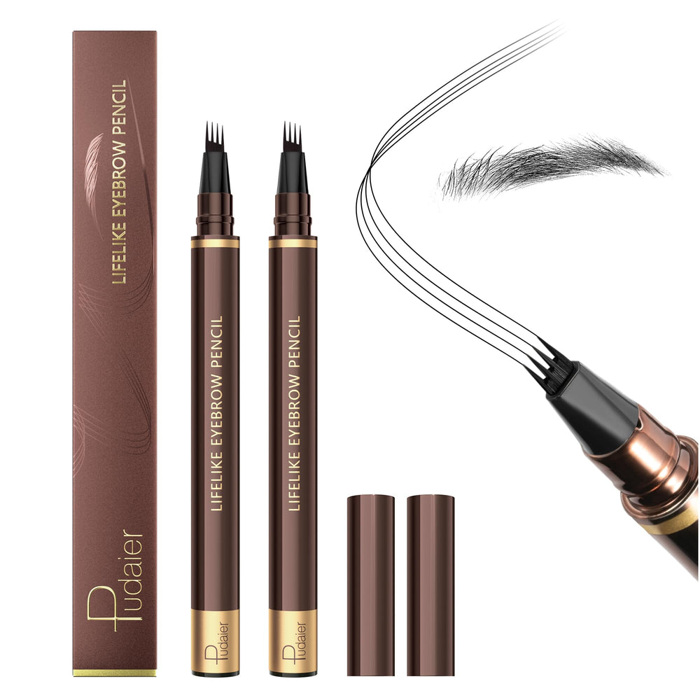 Espoce Eyebrow Pen 4-tip precision for natural hair-like brow strokes