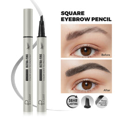 Espoce natural look brow finish blending with hair color for a cohesive look