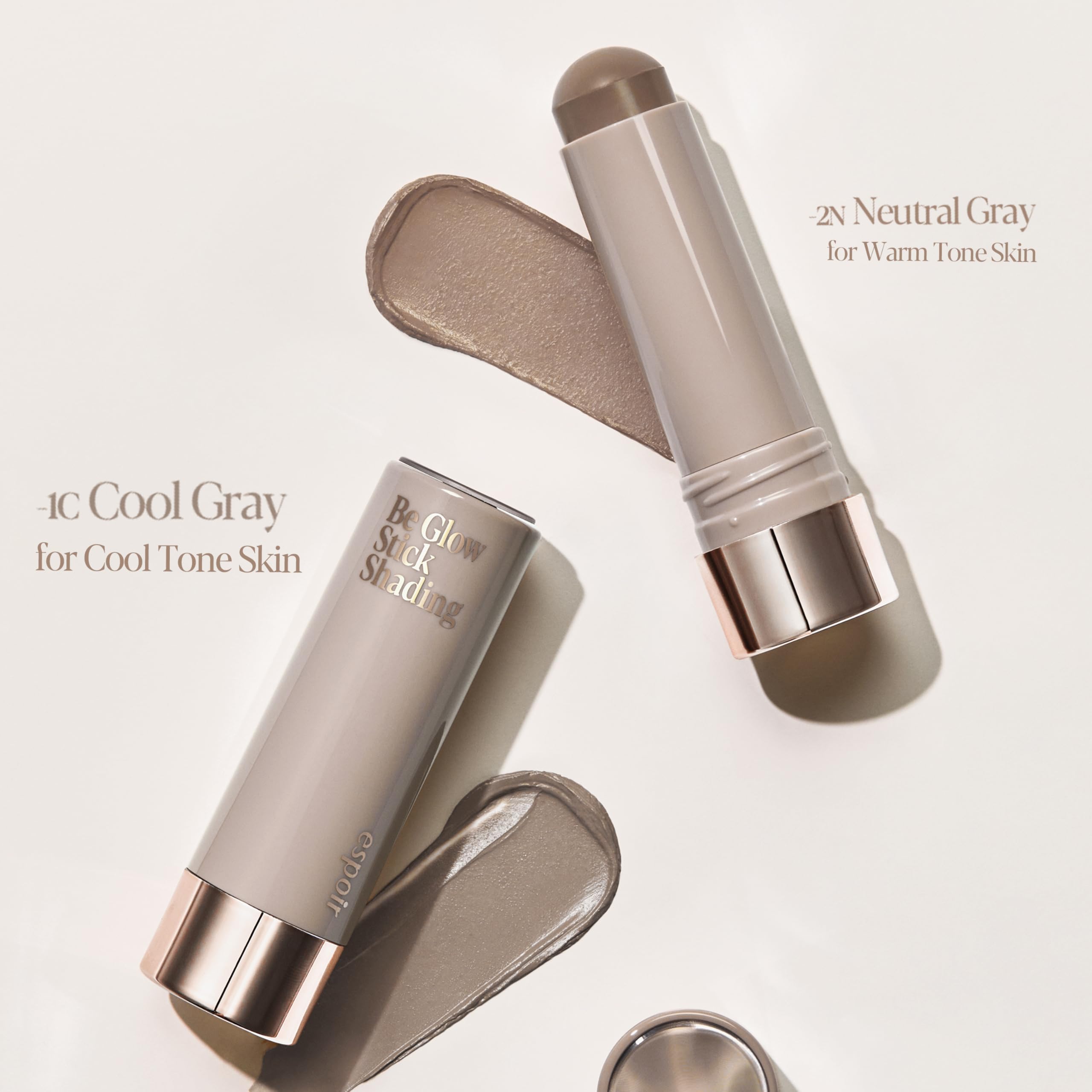 Espoir Be Glow contour stick provides natural-looking definition with easy blend for daily wear.