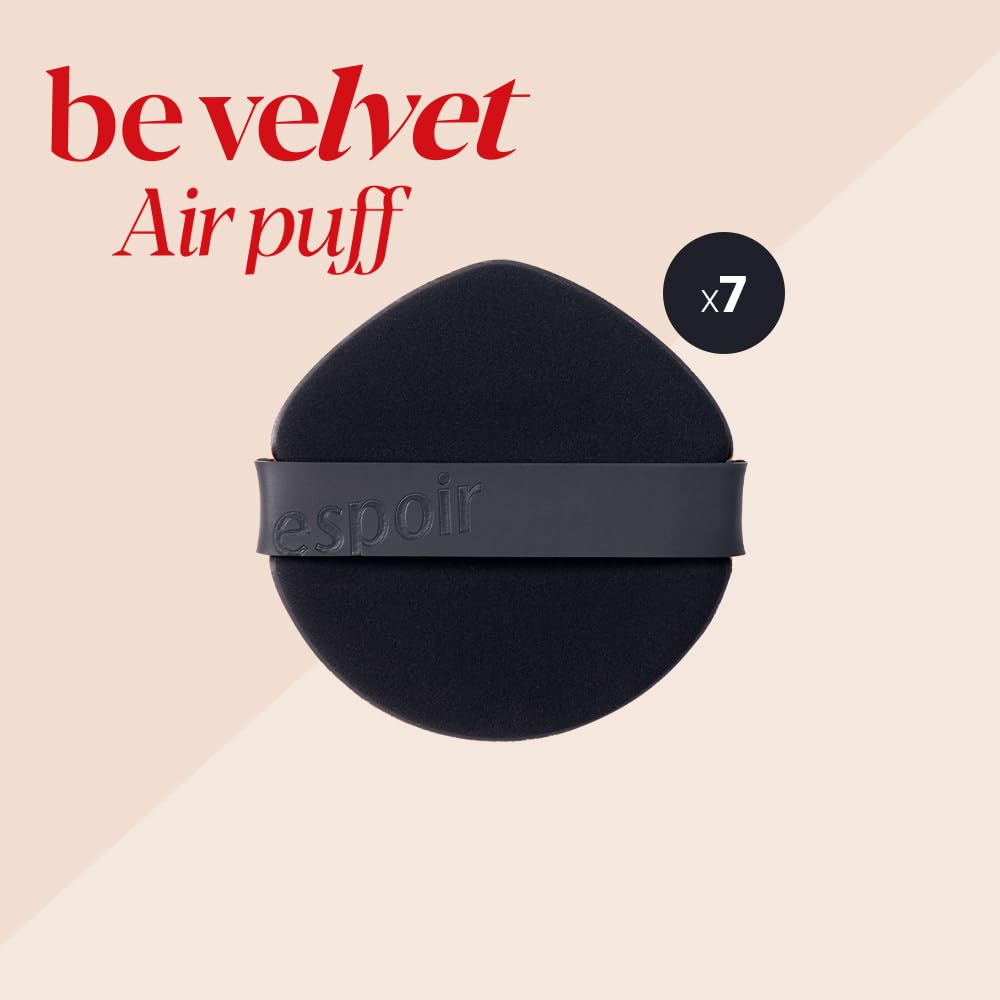 Espoir Be Velvet Air Puff soft texture for feather-light blending.
