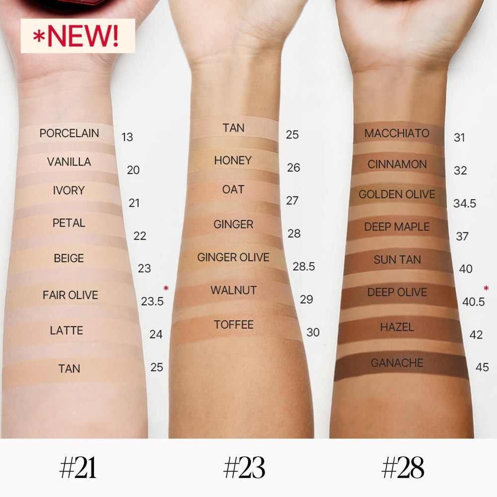 Espoir Be Velvet Cushion on skin for natural, breathable finish