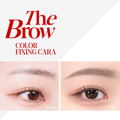 Espoir Brow Color Fixing Cara 3 Cool Gray provides precise color with non-clumping texture.