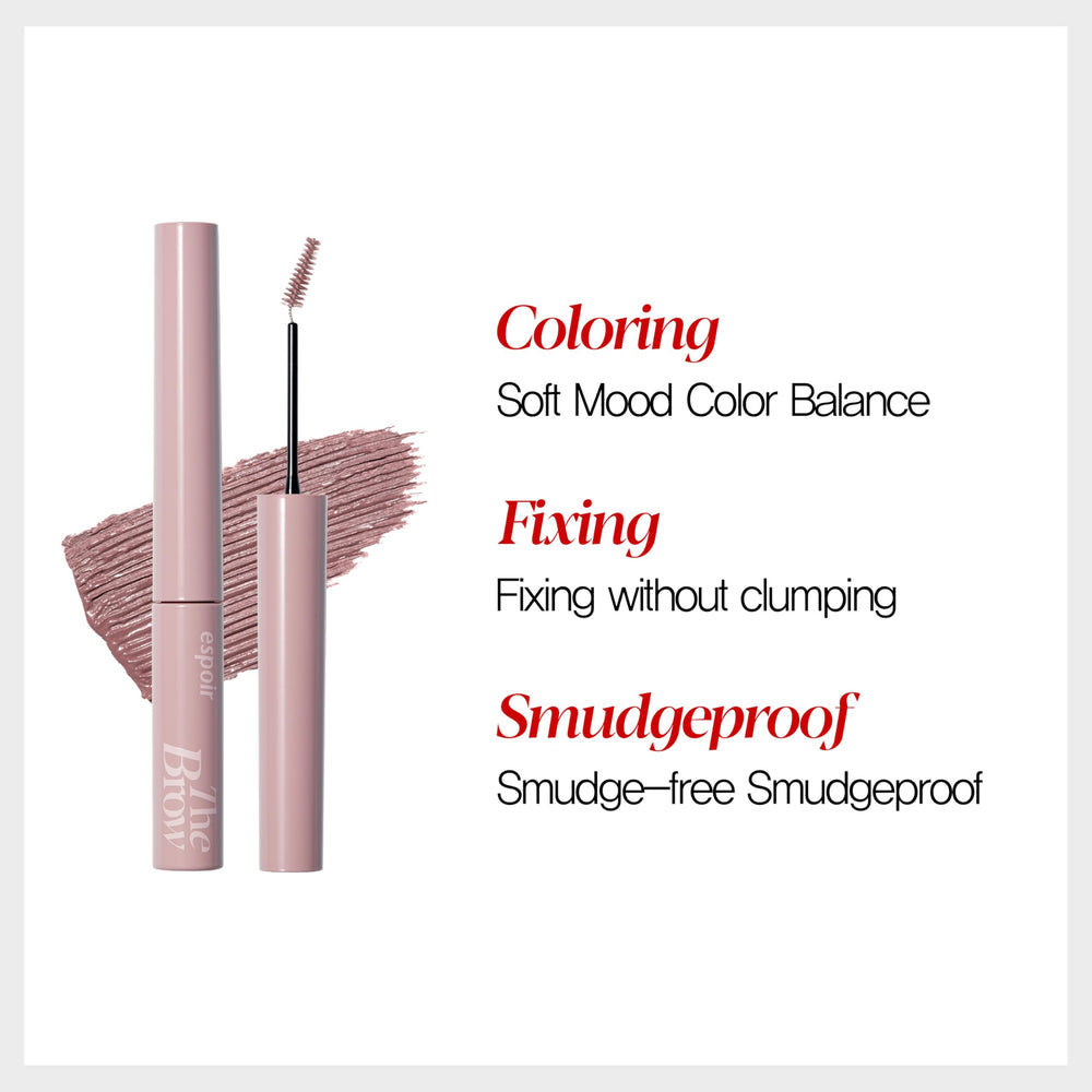Espoir Brow Color Fixing Cara 5 Taupe shade balances cool and warm tones.