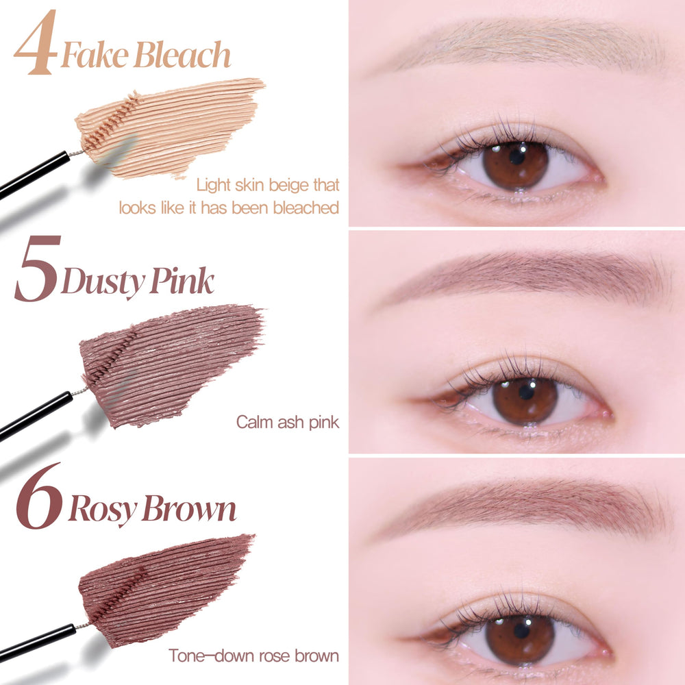 Espoir Brow Color Fixing Cara 5 stays smudge-proof through workouts.