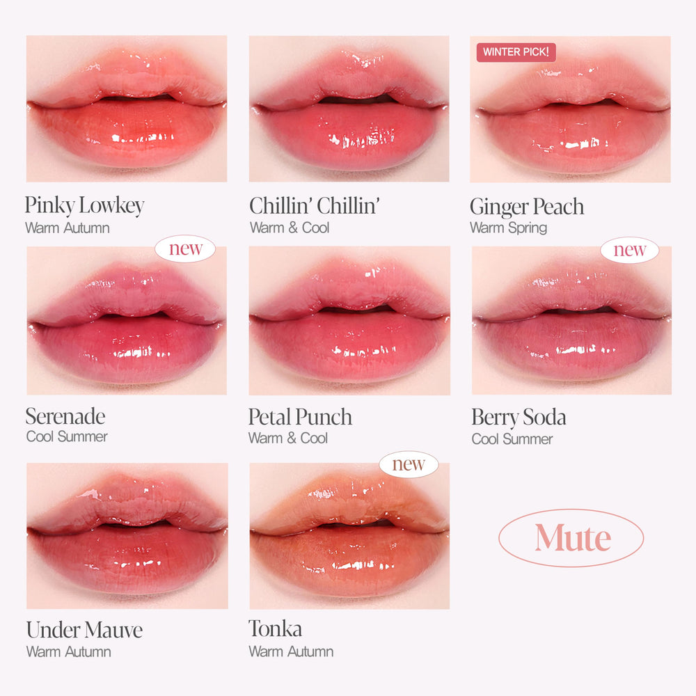 Espoir Couture Lip Tint Glaze vegan formula for guilt-free color