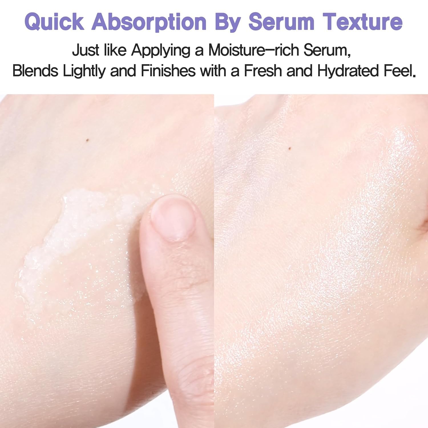 Espoir Water Splash Serum with encapsulated hyaluronic acid for deep hydration
