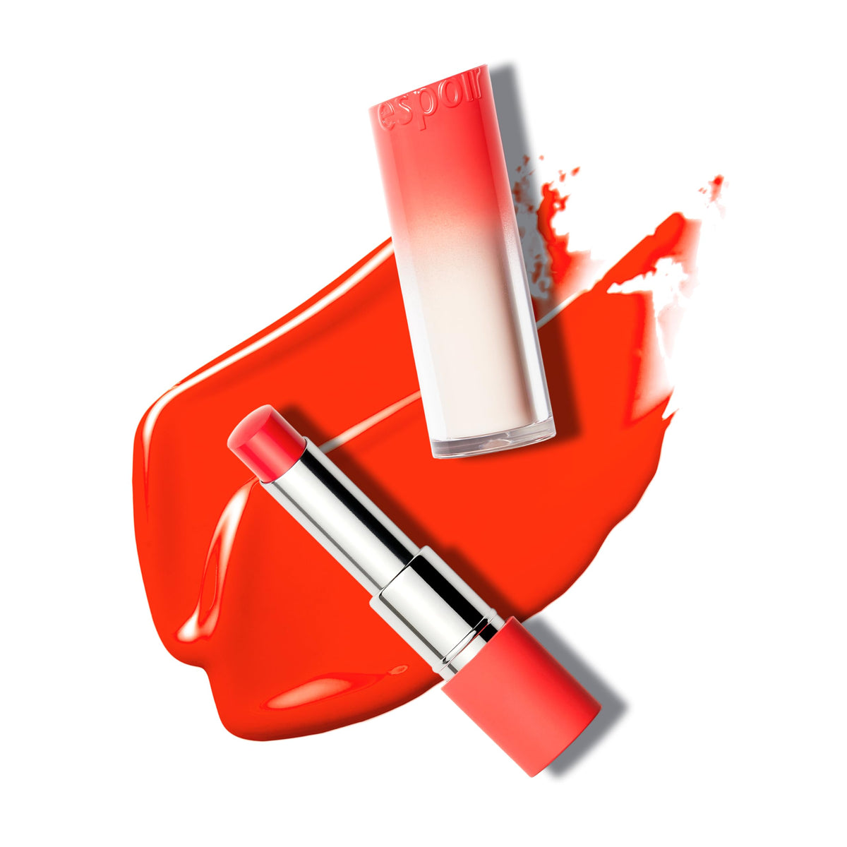 Espoir Nowear Balming Glow close-up shows vivid color for long-lasting impact.