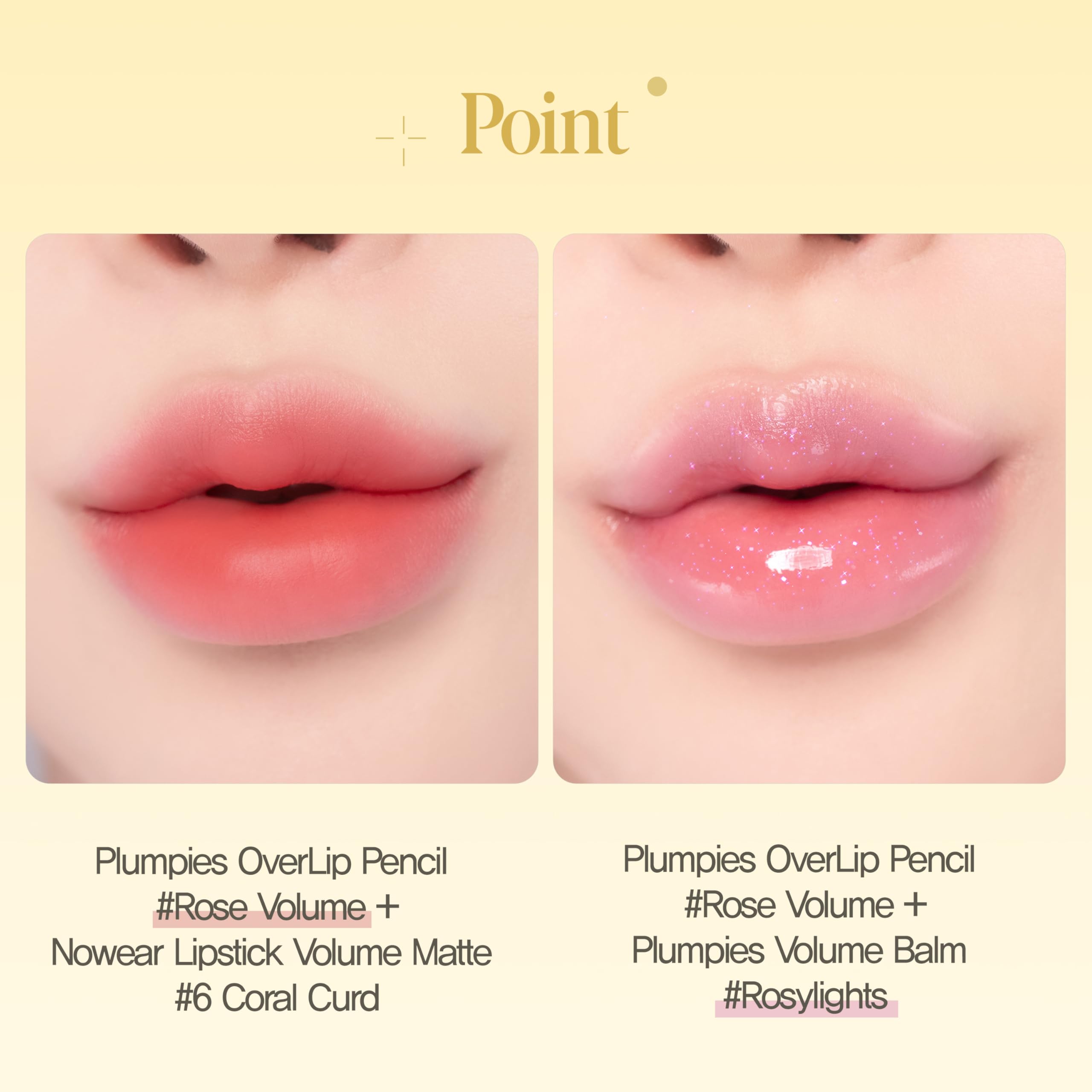 Espoir Plumpies OverLip Pencil 2 defines lips softly with a gentle edge.