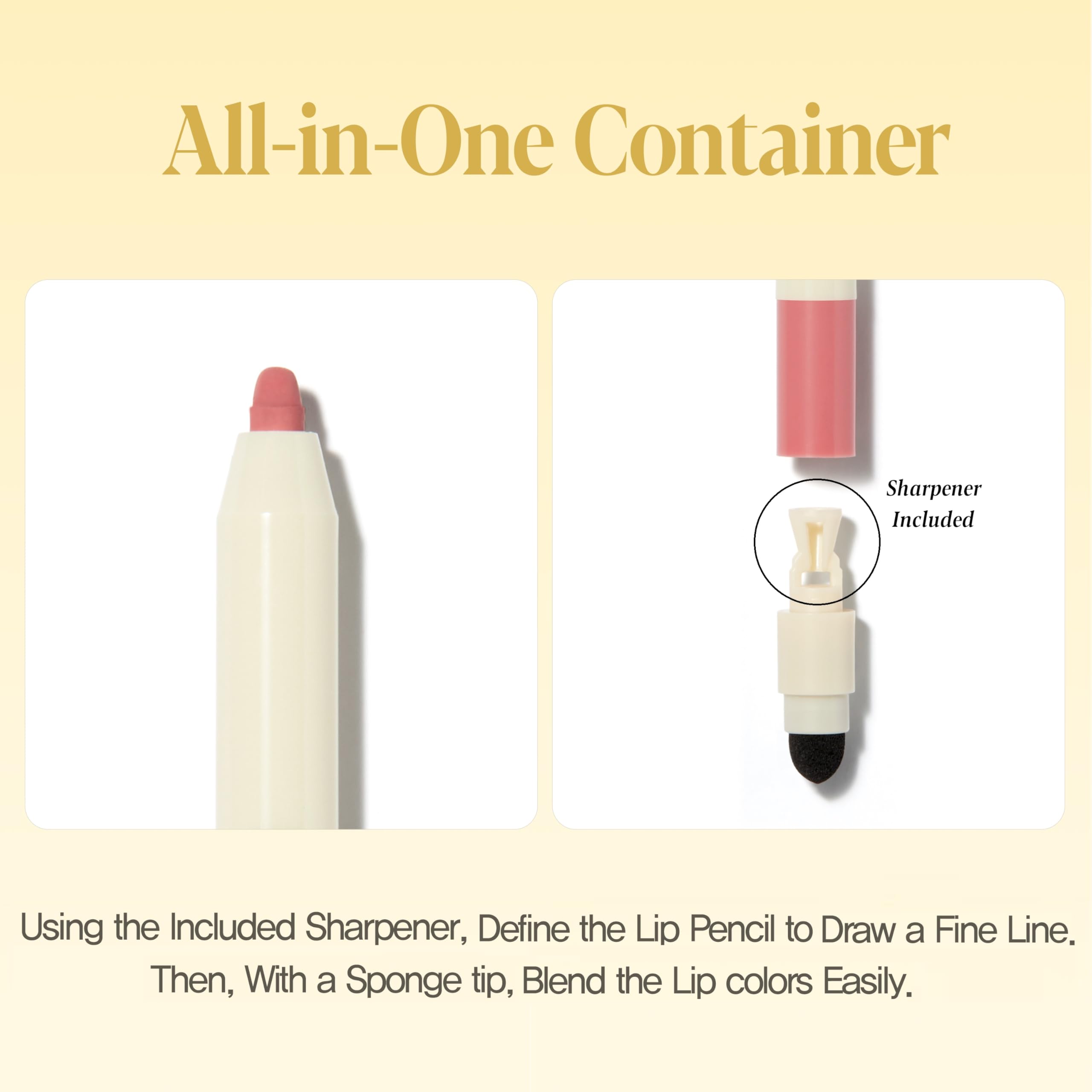 Espoir Plumpies OverLip Pencil 2 natural look for daily makeup.