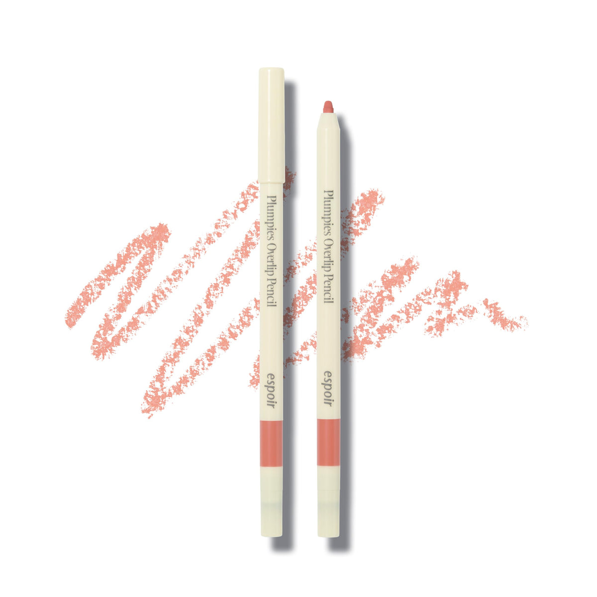 Espoir Plumpies OverLip Pencil 2 warming volume close-up for natural definition.