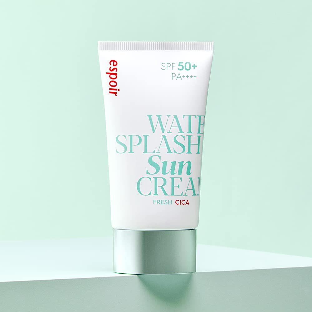 Espoir Water Splash Sun Cream used as makeup base sunscreen