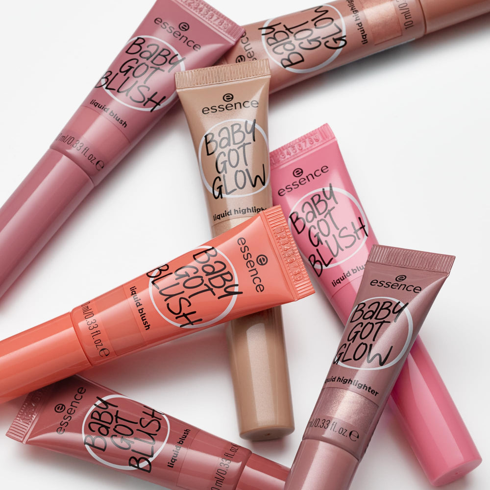 essence Baby Got Blush Liquid Blush creates a natural glow with on-the-go color.