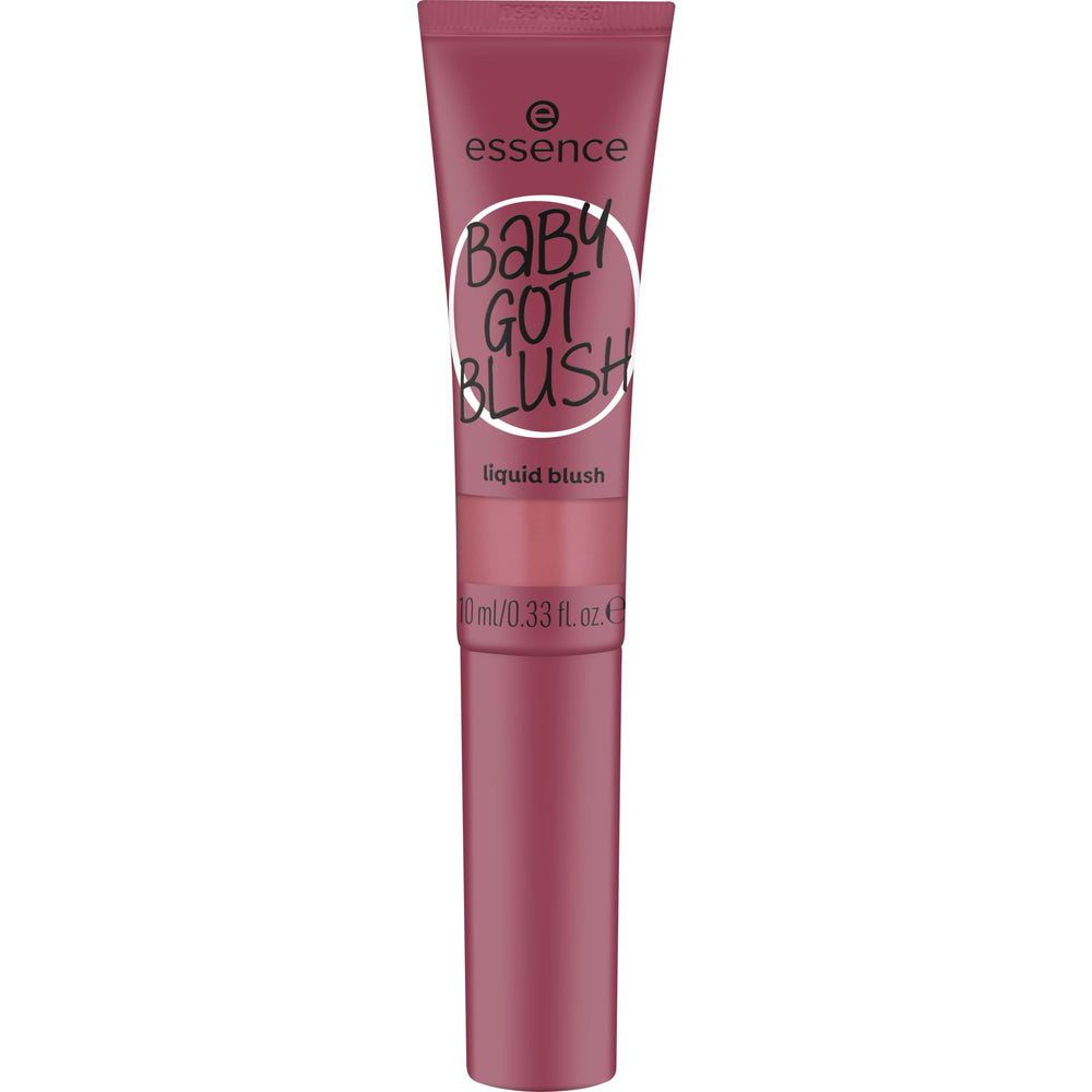 essence Baby Got Blush Liquid Blush sponge applicator delivering precise application.