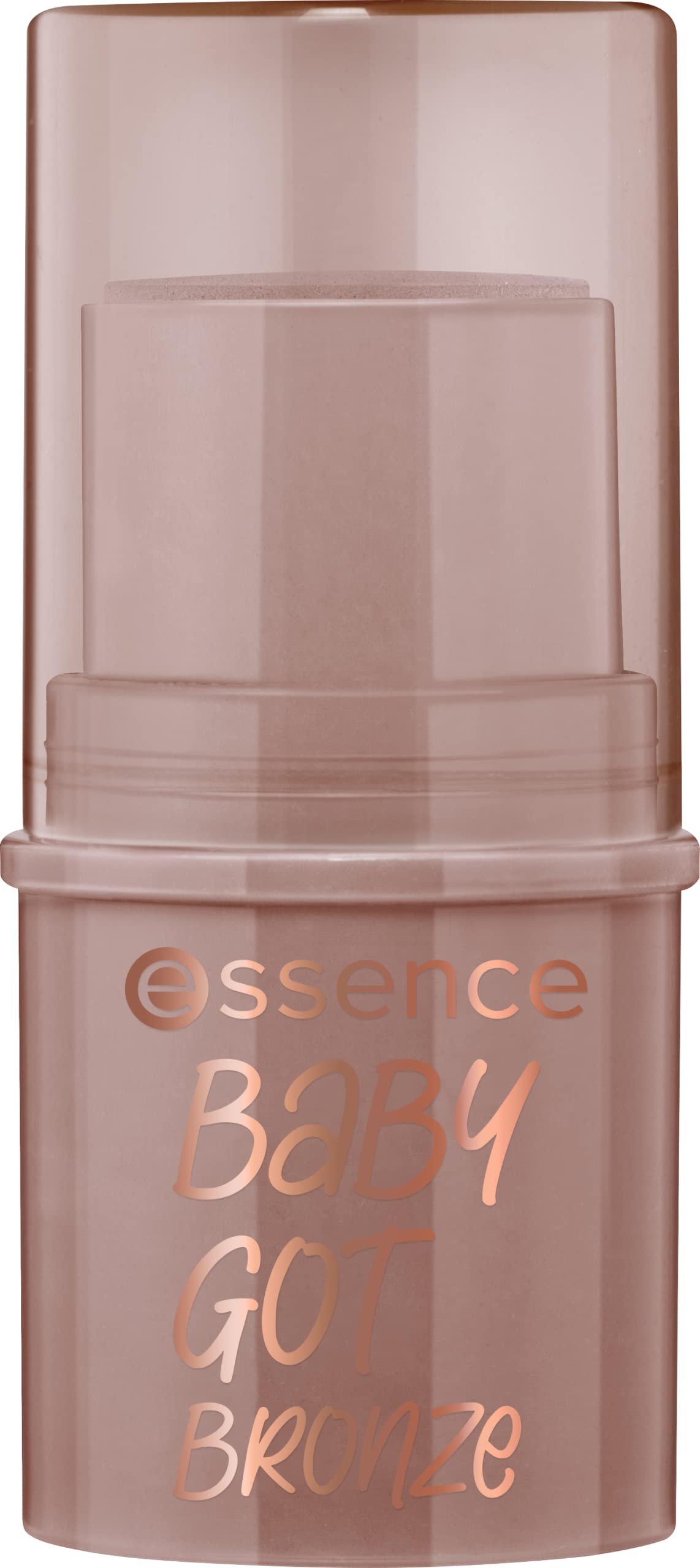 essence Baby Got Bronze on forehead and nose for natural warmth.