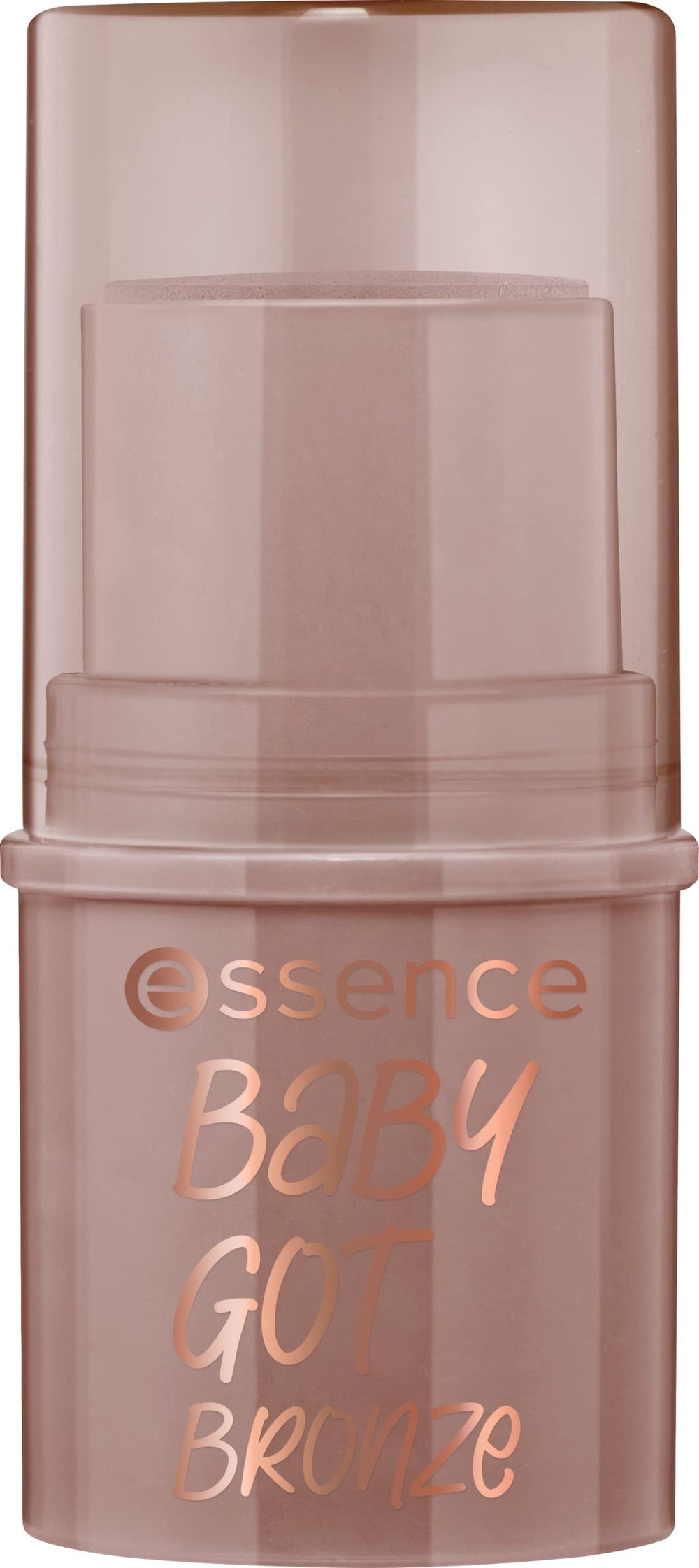 essence Baby Got Bronze on forehead and nose for natural warmth.