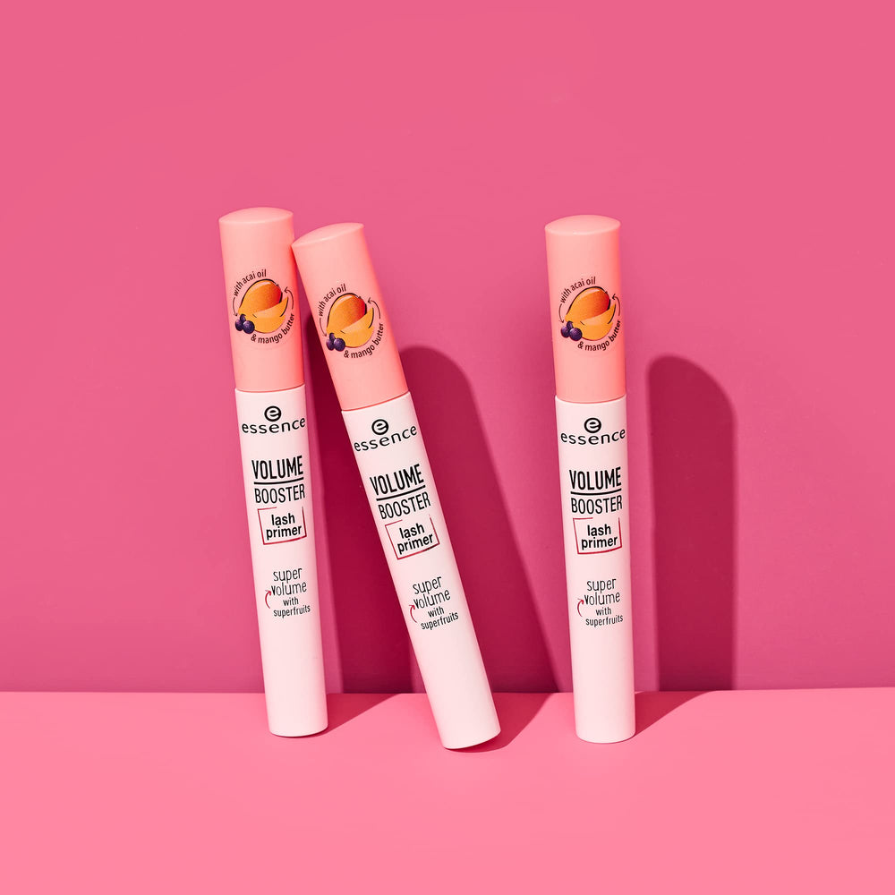 essence Bottle and brush close-up showcasing sleek design and product texture.