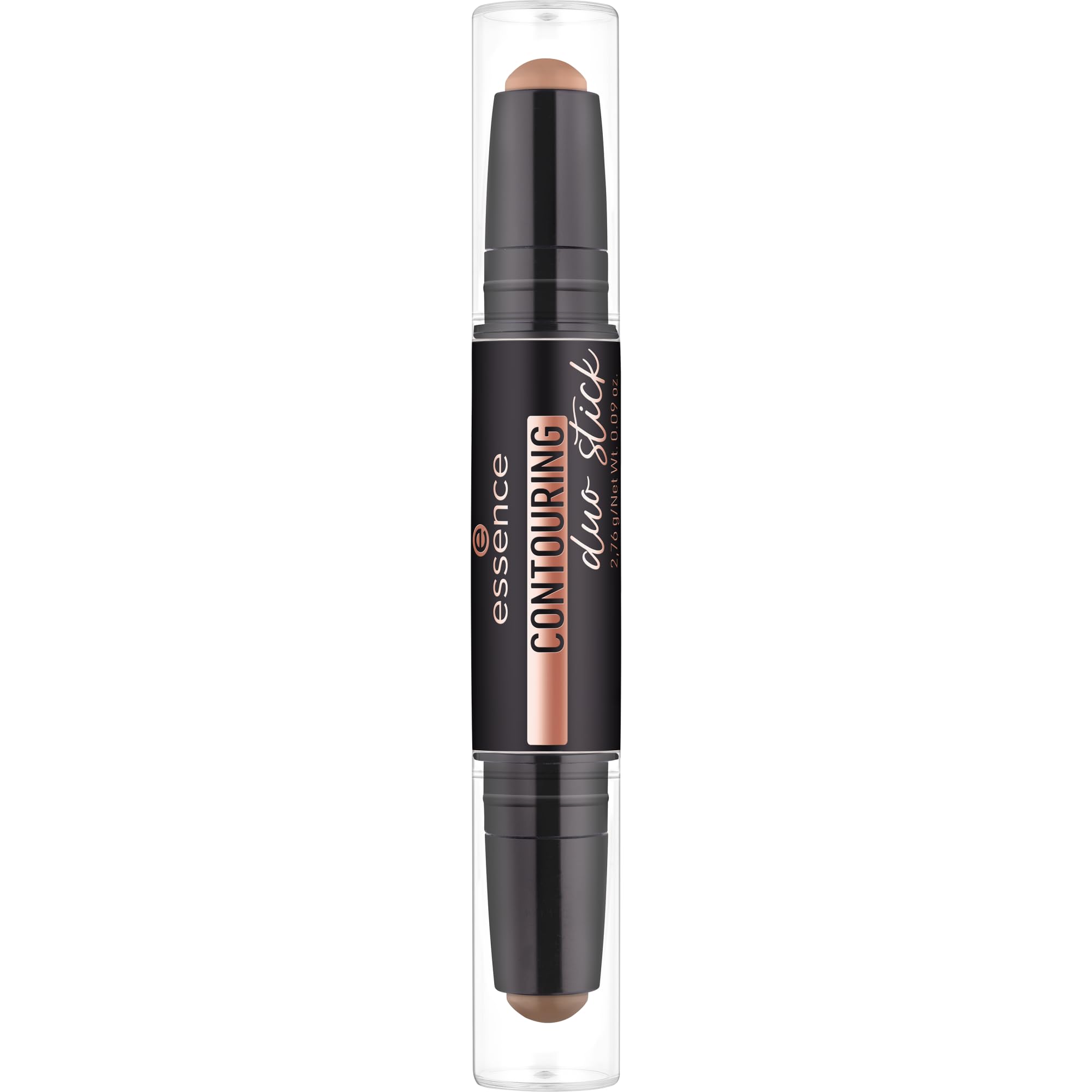 essence Contour Duo Stick warm shade enhances natural contour.