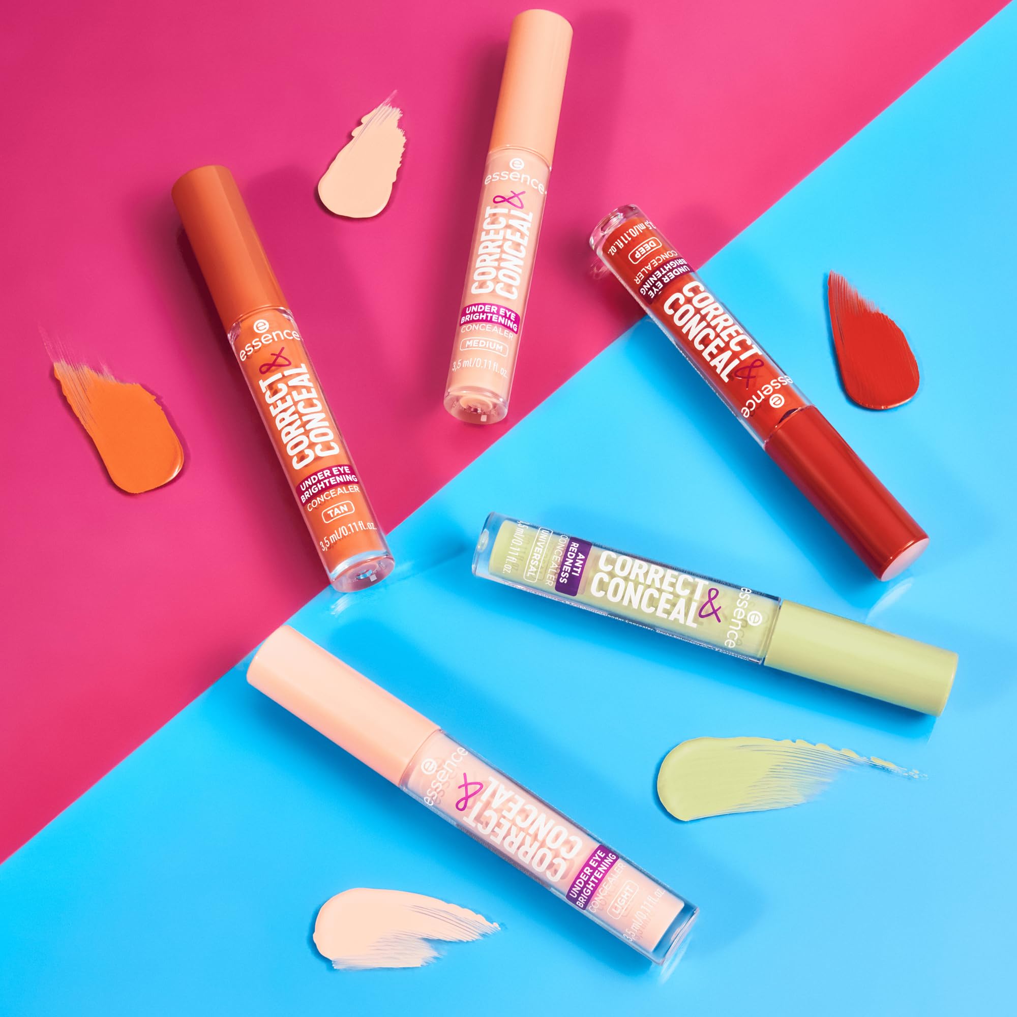 essence Correct & Conceal aloe vera infused formula for soothing care