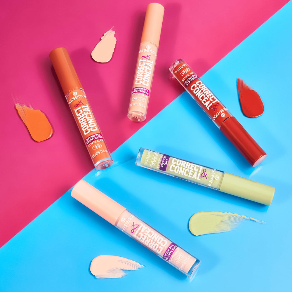 essence Correct & Conceal aloe vera infused formula for soothing care