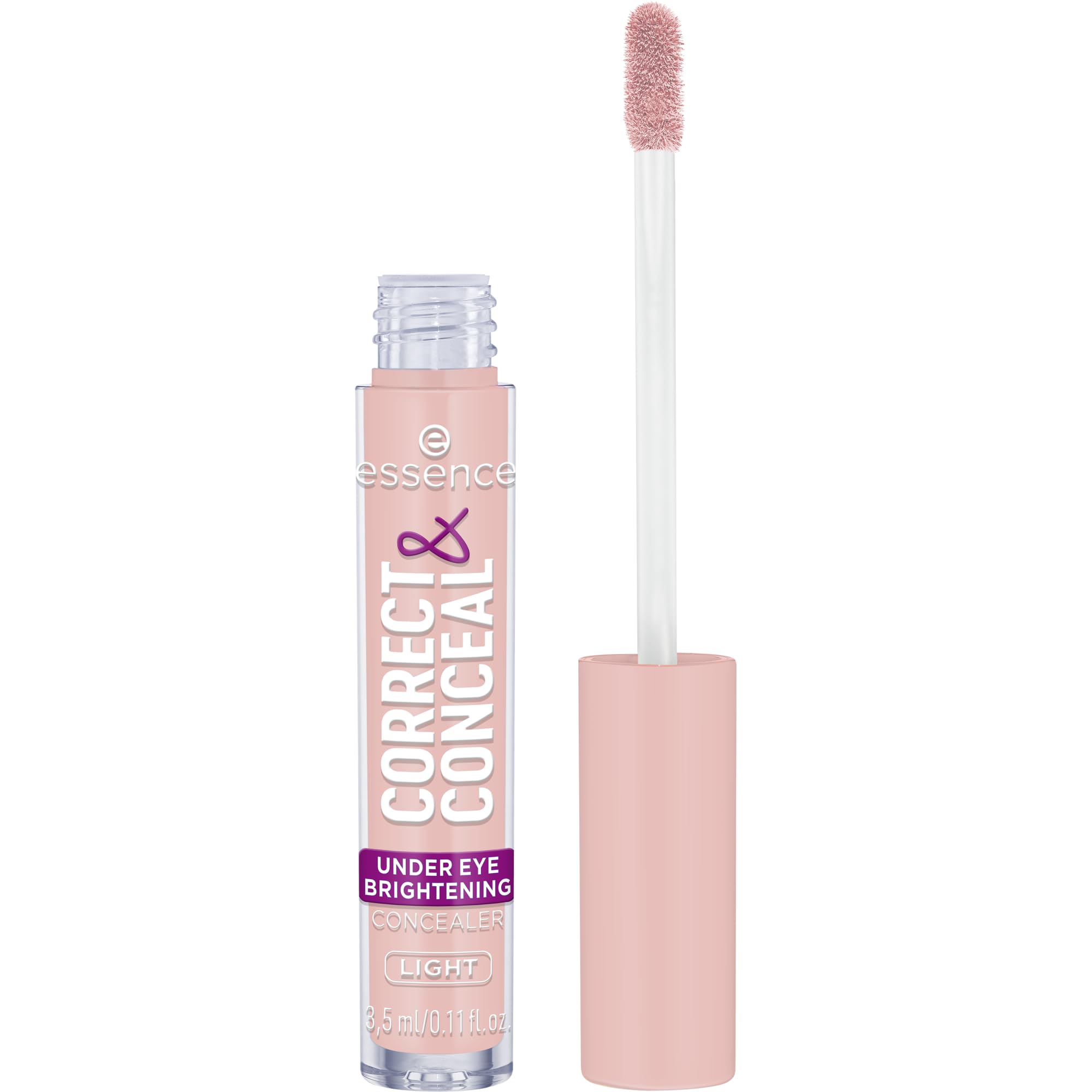 essence Correct & Conceal applicator delivering precise under-eye brightening.