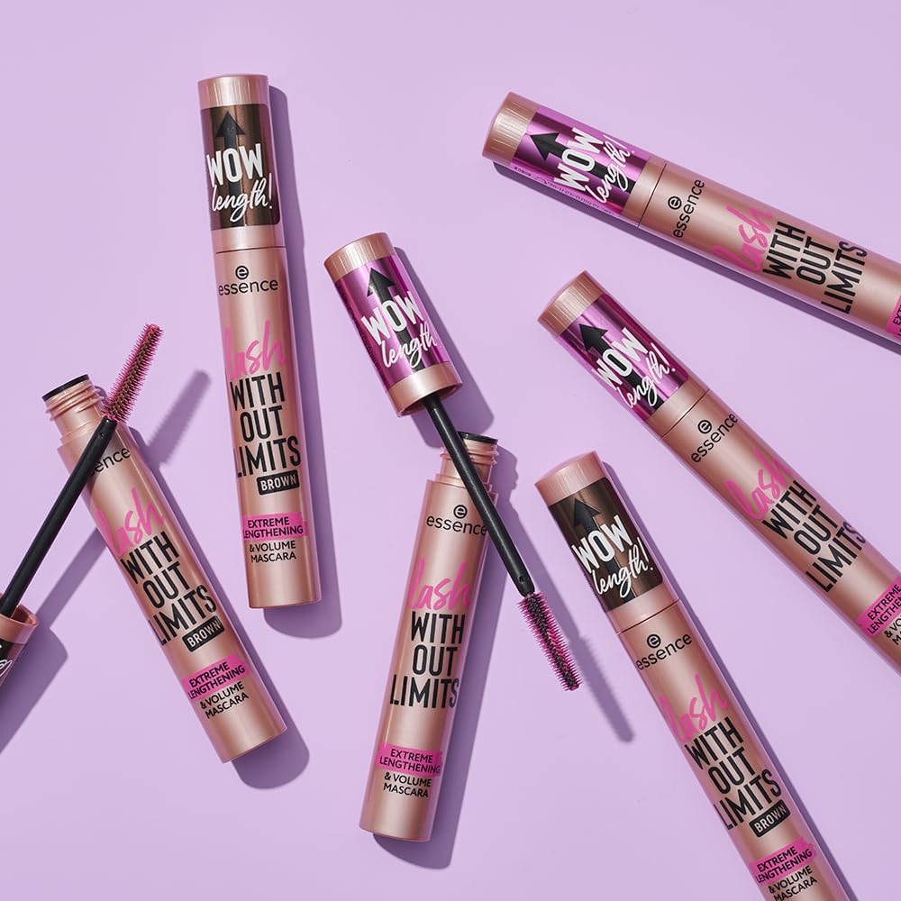 Daily routine shot with Essence mascara on lashes.