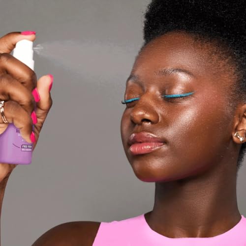 essence Fix & Last setting spray provides quick-drying, breathable finish suitable for busy, all-day wear.