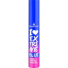 essence I Love Extreme Blue mascara brush for quick, voluminous application
