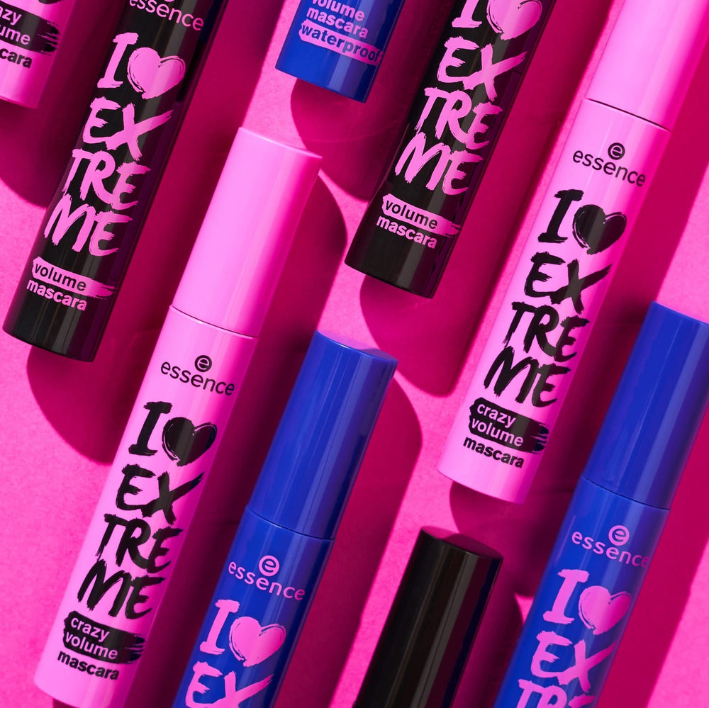 essence I Love Extreme Volume Mascara waterproof all-day wear test shows durable performance