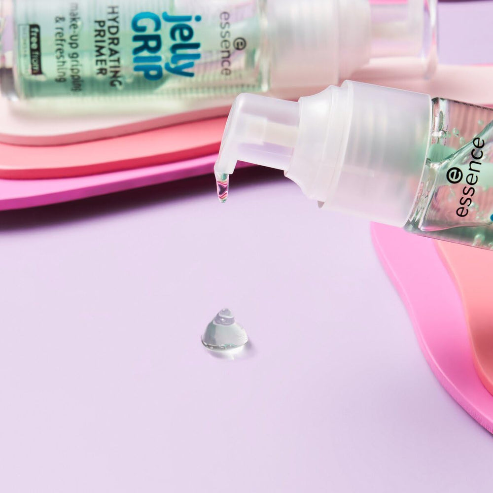 essence Jelly Grip Hydrating Primer packaging close-up Made in Poland