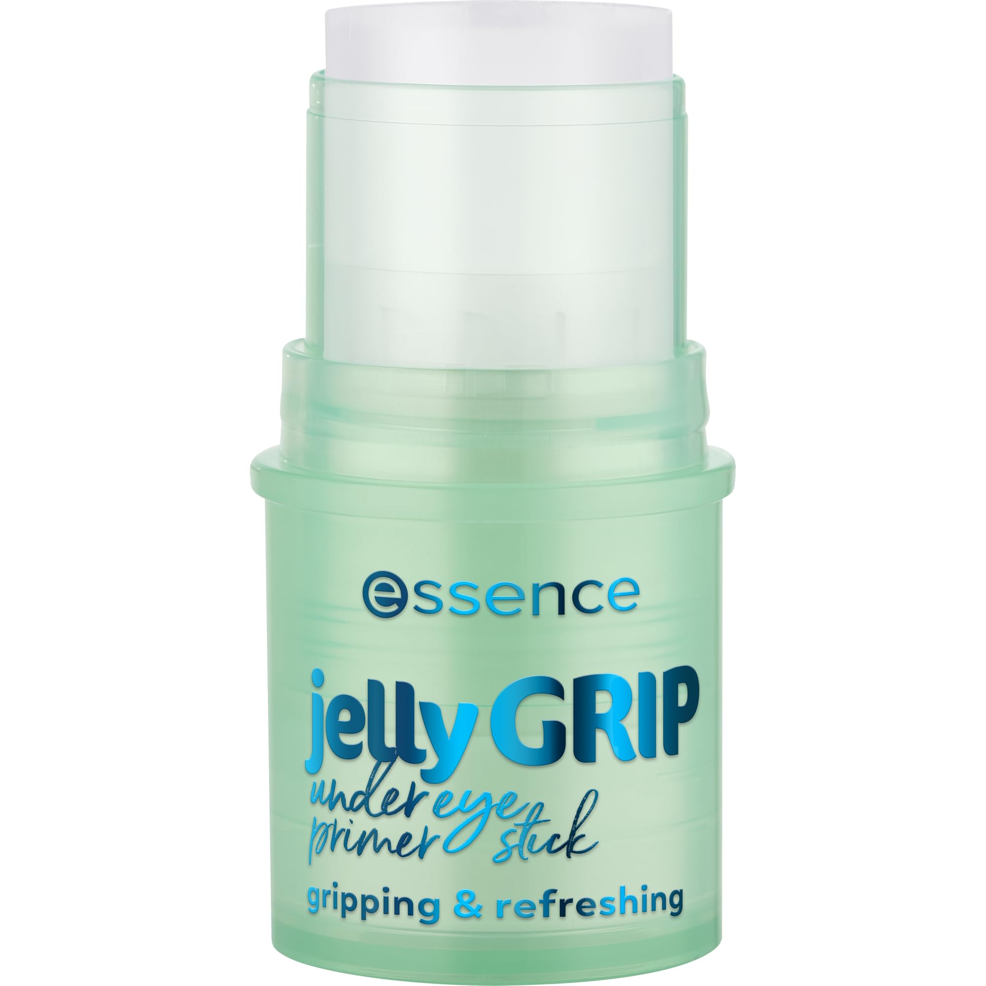 essence Jelly Grip Under Eye Primer Stick cap highlights mess-free, precise application