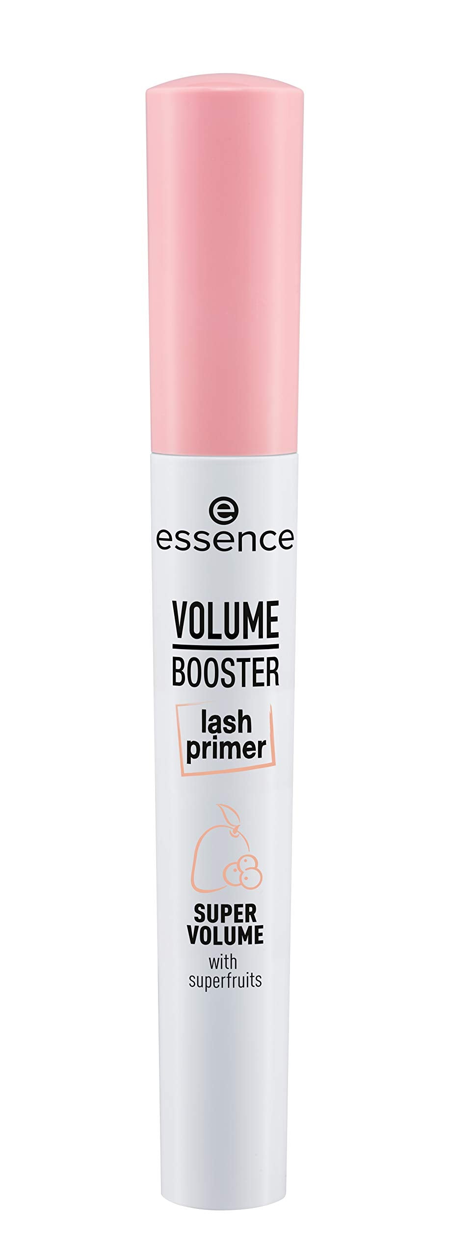 essence Lash Primer Acai Oil conditioning close-up promotes hydrated, healthier-looking lashes.