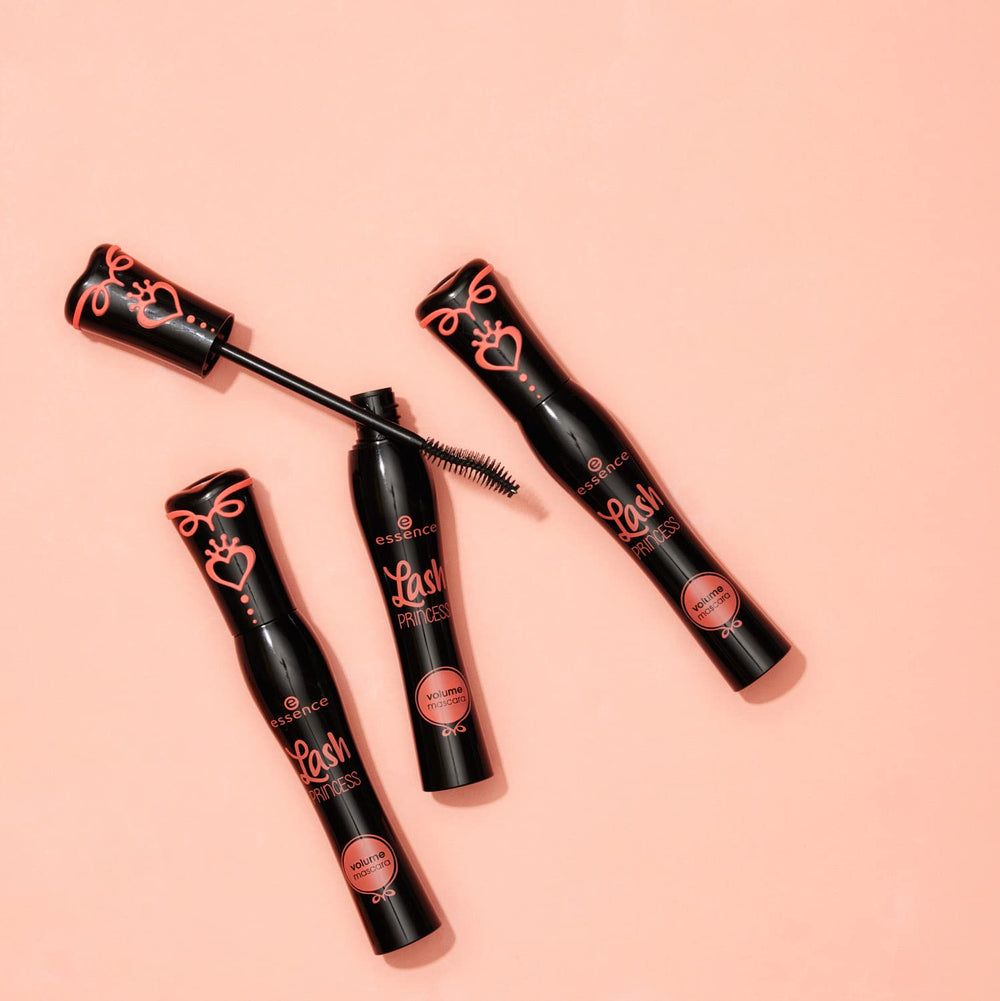 Essence Lash Princess Volume Mascara apply 1-2 coats for everyday lift.