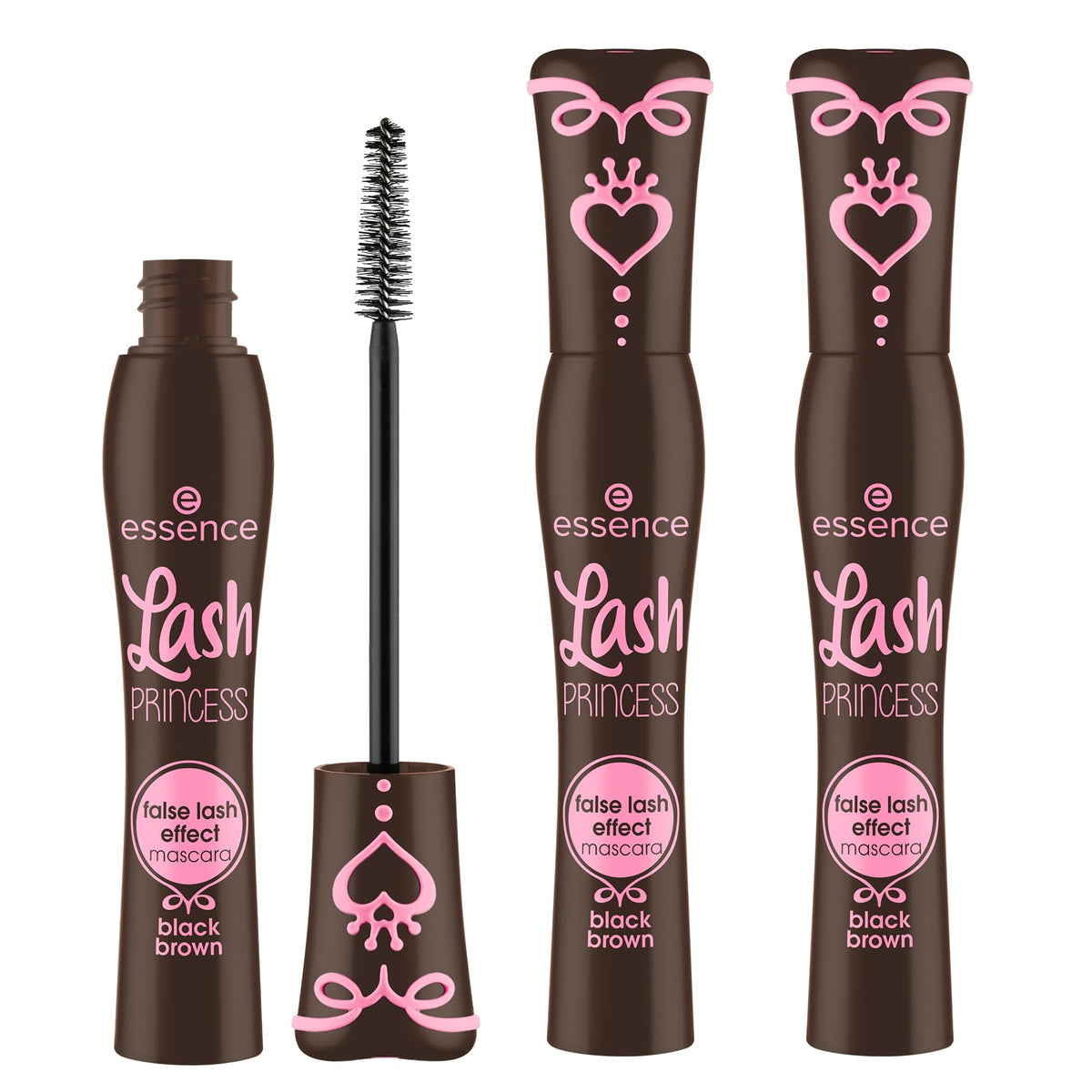 essence Lash Princess Brown 3-pack packaging for convenient stocking and gifting.