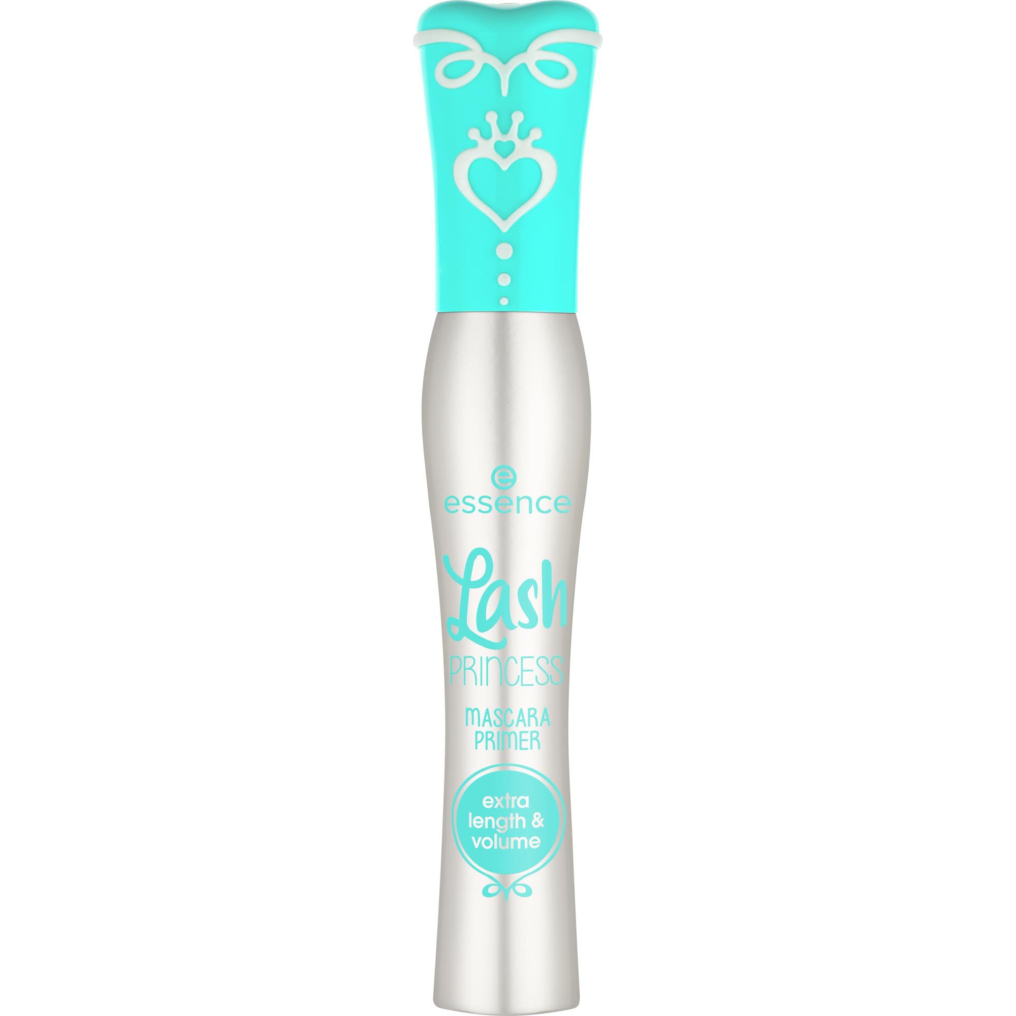 essence Lash Princess Primer brush close-up enables even, gentle application on lashes.