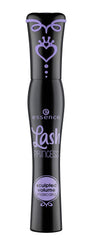 Essence Lash Princess wand close-up shows tapered bristles for precise separation.
