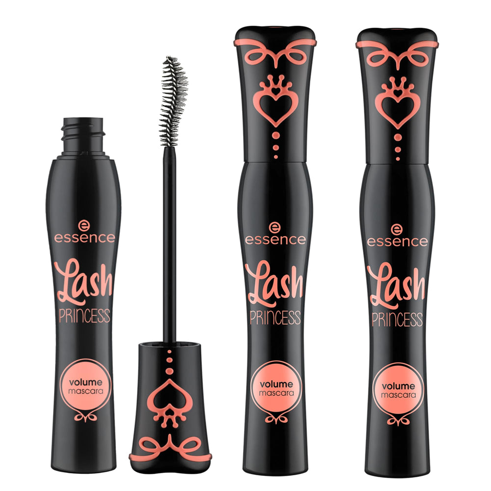 Essence Lash Princess Volume Mascara pack tubes for easy refills and convenience.