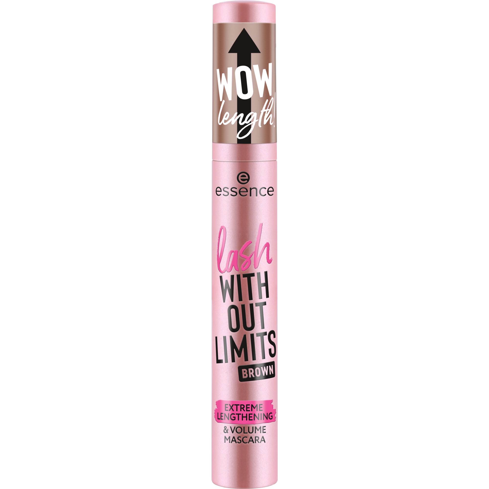 Close-up of the elastomer wand delivering precise lash application.