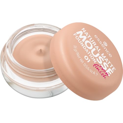 Spread on skin displays silky texture blending seamlessly for a natural base.